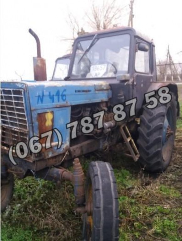 Oldtimer-Traktor tip Belarus Беларус-80, Neumaschine in Запоріжжя (Poză 1)