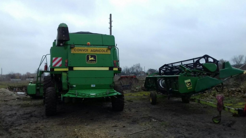 Oldtimer-Mähdrescher a típus John Deere 9500, Neumaschine ekkor: Біла Церква (Kép 4)