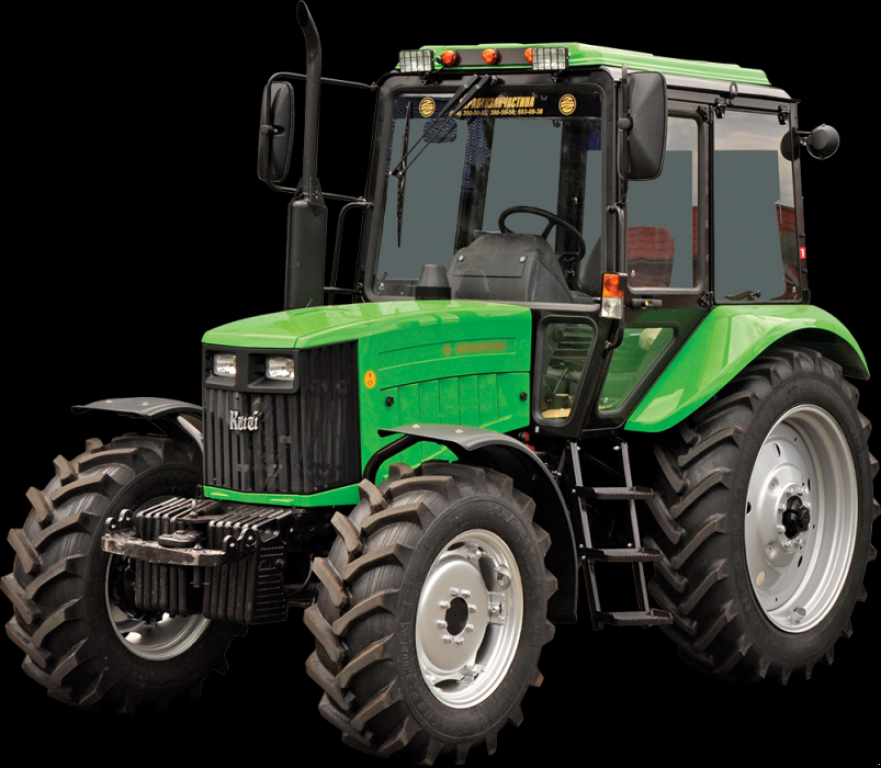 Oldtimer-Traktor tipa Belarus Кий-14102, Neumaschine u Київ (Slika 1)