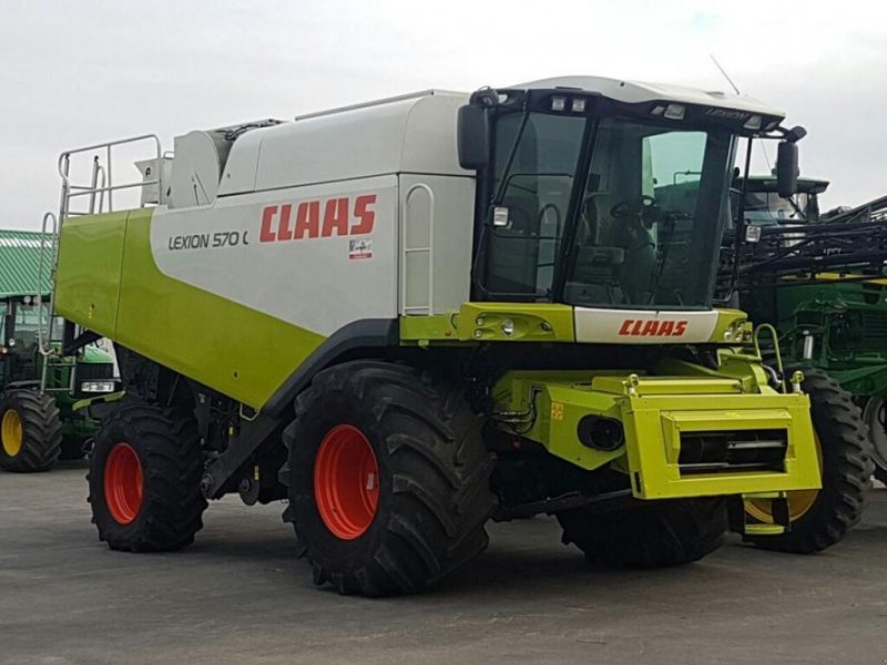 Oldtimer-Mähdrescher del tipo CLAAS Lexion 570, Neumaschine en Путрівка (Imagen 1)
