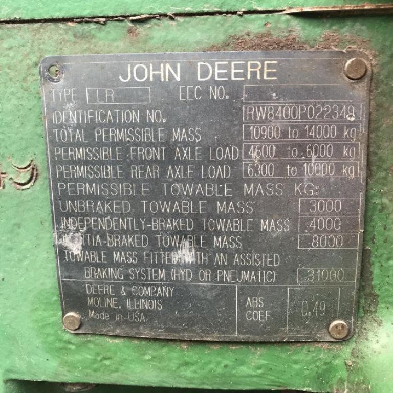 Oldtimer-Traktor typu John Deere 8400, Gebrauchtmaschine v Біла Церква (Obrázok 13)