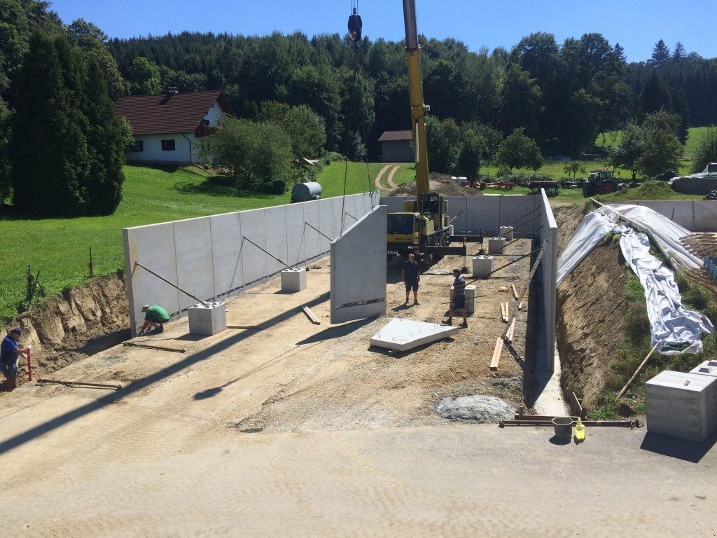 Sonstiges tipa Müller Fahrsilo _Gerade Wand_, Neumaschine u Neuburg a. d. Kammel (Slika 8)