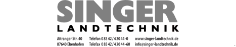 Singer Landtechnik GmbH u. Co KG