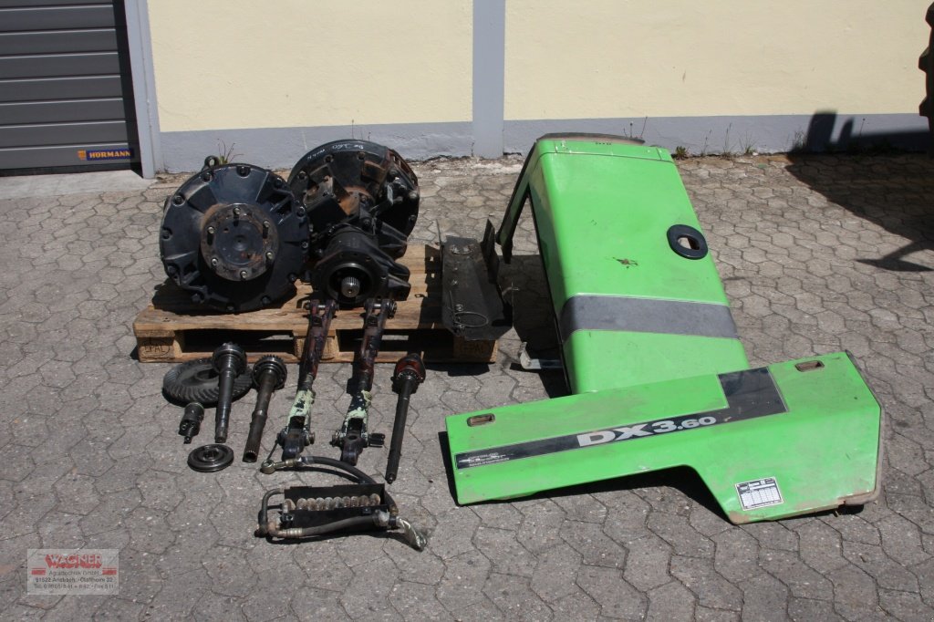 Traktor of the type Deutz-Fahr DX 3.60 StarCab - Schlachteile, Gebrauchtmaschine in Ansbach (Picture 1)