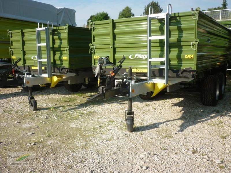 Kipper του τύπου Fliegl TDK 80 A-88 VR, Neumaschine σε Pegnitz-Bronn (Φωτογραφία 1)