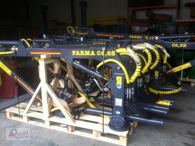 Ladekrane & Rückezange Türe ait Farma C3,8, Neumaschine içinde Iggensbach (resim 1)