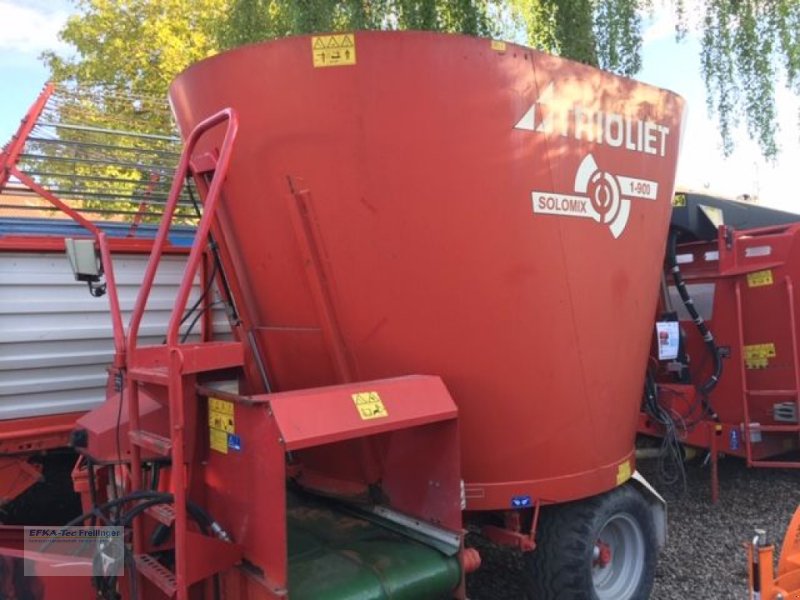 Trioliet Solomix 1 900 Austrageband Mixer Feeder Wagon 83119