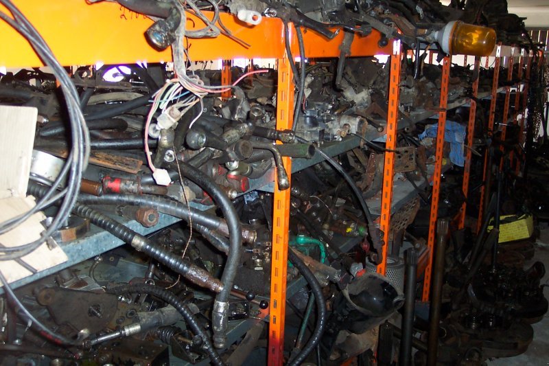 Unimog typu Mercedes-Benz Großes Ersatzteillager an gebrauchten Unimog und MB Track Teilen, Gebrauchtmaschine v Haselbach (Obrázek 5)