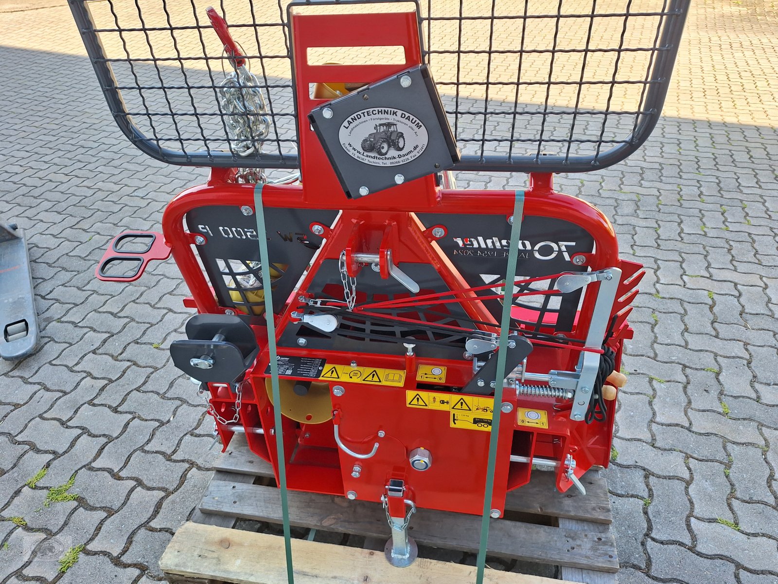 Seilwinde от тип Oehler OL/SW 3500P "NEU", mit AHK, viel Zubehör. Frachtfrei!, Neumaschine в Tschirn (Снимка 4)