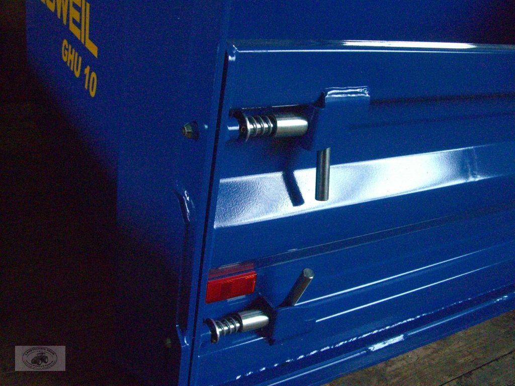 Heckcontainer типа Göweil "GHU10-1850DW" 1,97m Breit, DW, Blau, Hochkippschaufel *NEU*, Neumaschine в Tschirn (Фотография 2)