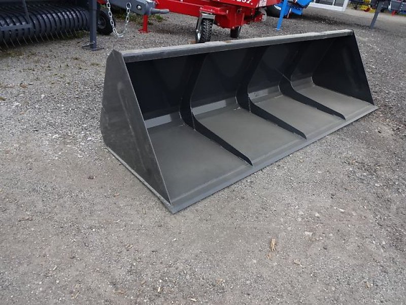 Ladeschaufel del tipo Euro NEUE- 2,40 Meter   Frontladerschaufel- Universal- Hardoxschürflleiste- Größe S, Neumaschine In Neureichenau (Immagine 9)