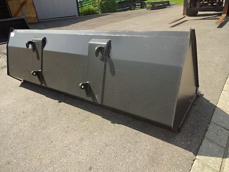 Ladeschaufel del tipo Euro NEUE- 2,40 Meter   Frontladerschaufel- Universal- Hardoxschürflleiste- Größe S, Neumaschine In Neureichenau (Immagine 10)