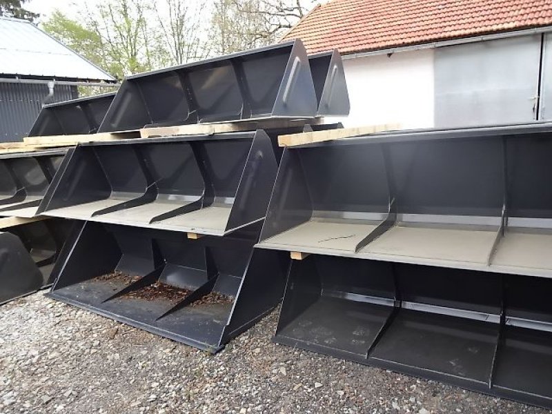 Ladeschaufel del tipo Euro NEUE- 2,40 Meter   Frontladerschaufel- Universal- Hardoxschürflleiste- Größe S, Neumaschine In Neureichenau (Immagine 15)