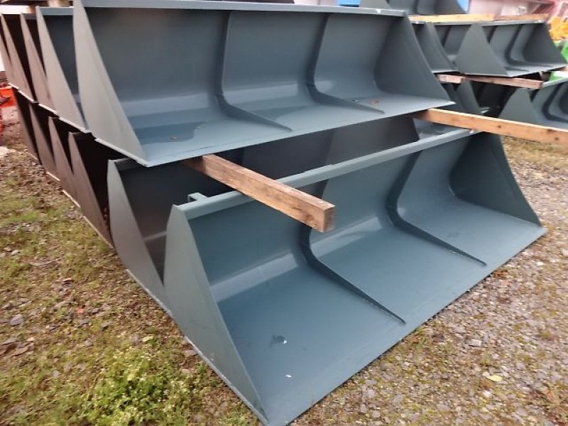 Ladeschaufel del tipo Euro NEUE- 2,40 Meter   Frontladerschaufel- Universal- Hardoxschürflleiste- Größe S, Neumaschine In Neureichenau (Immagine 17)