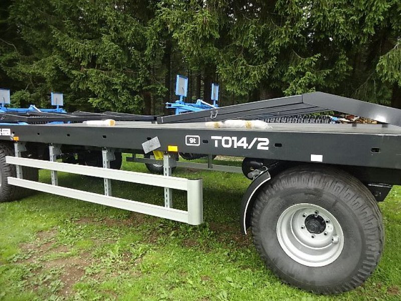 Ballentransportwagen typu Metal-Fach T 014- 2 Ballentransportanhänger-Sonderpreis 2 K- DL Bremse, Neumaschine v Neureichenau (Obrázek 17)