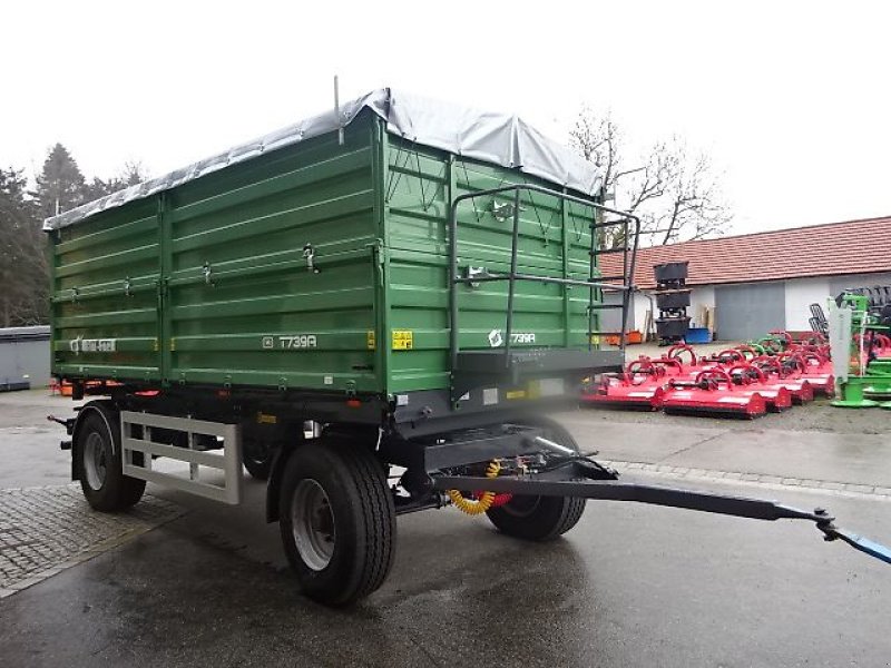 Kipper del tipo Metal-Fach T 739- 18 Tonnen - 2 Achsanhänger- Neu Bordwände 80 - 80 cm, Neumaschine In Neureichenau (Immagine 1)