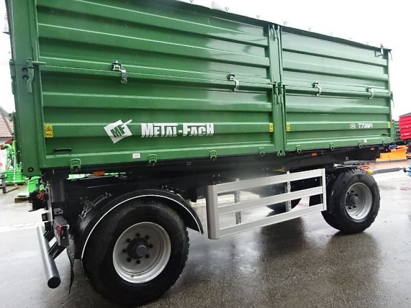 Kipper del tipo Metal-Fach T 739- 18 Tonnen - 2 Achsanhänger- Neu Bordwände 80 - 80 cm, Neumaschine In Neureichenau (Immagine 30)