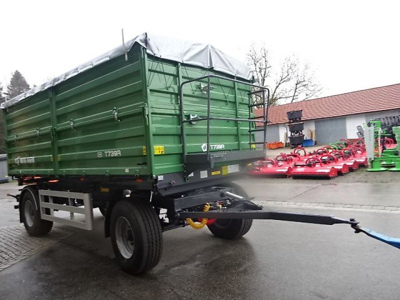 Kipper del tipo Metal-Fach T 739- 18 Tonnen - 2 Achsanhänger- Neu Bordwände 80 - 80 cm, Neumaschine In Neureichenau (Immagine 2)