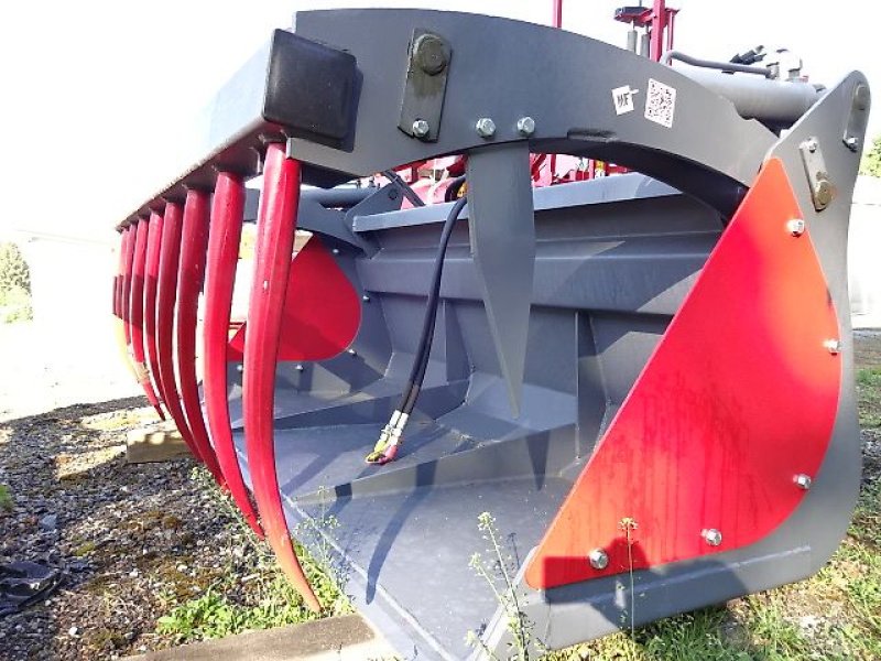 Frontladerzubehör of the type SP-Maskinen Silogreifschaufel-verschiedene Breiten - 1,2 Meter- 1,3 Meter- 1,4 Meter 1,5 Meter  1,8 Meter  2 Meter  - 2..2 Meter  2,4 Meter -   mit 2 Zylinder, Neumaschine in Neureichenau (Picture 10)