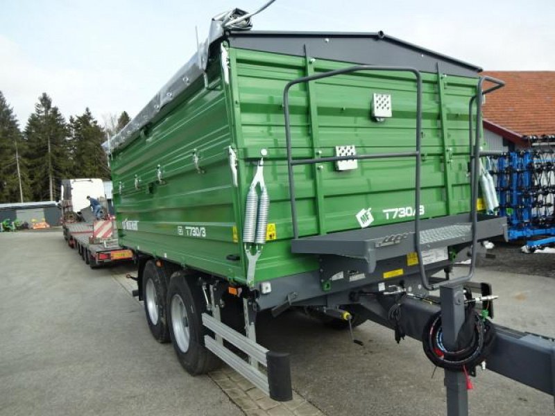 Kipper del tipo Metal-Fach T-730-3-Tandemkipper GG 16-Tonnen, Neumaschine In Neureichenau (Immagine 7)