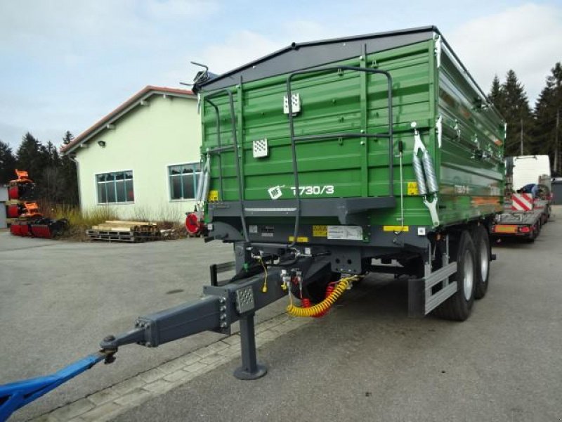 Kipper del tipo Metal-Fach T-730-3-Tandemkipper GG 16-Tonnen, Neumaschine In Neureichenau (Immagine 8)