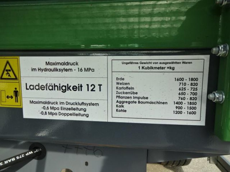 Kipper tip Metal-Fach T-730-3-Tandemkipper GG 16-Tonnen, Neumaschine in Neureichenau (Poză 19)