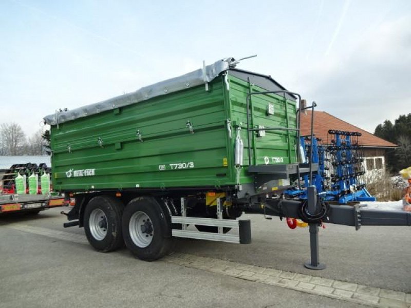 Kipper del tipo Metal-Fach T-730-3-Tandemkipper GG 16-Tonnen, Neumaschine In Neureichenau (Immagine 3)