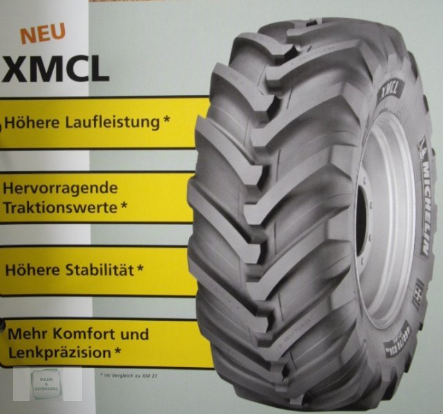 Reifen typu Michelin 460/70R24 XMCL, Neumaschine v Gross-Bieberau (Obrázek 1)