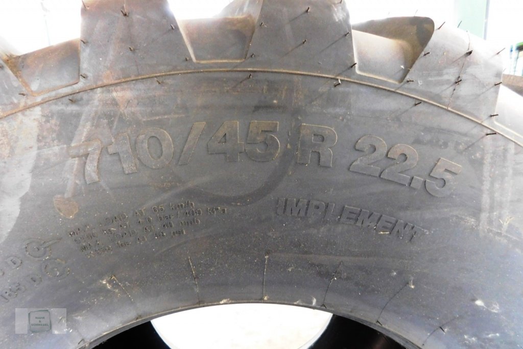 Reifen des Typs Vredestein 710/45R22,5 Flotation, Neumaschine in Gross-Bieberau (Bild 3)