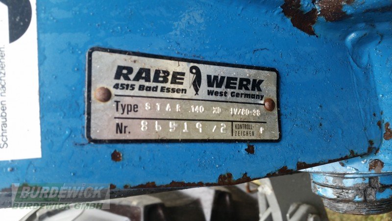 Pflug typu Rabe Star 140 XD , Gebrauchtmaschine v Lamstedt (Obrázek 11)