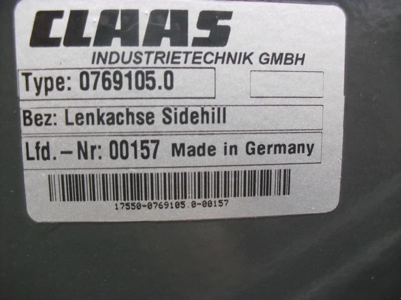 Sonstige Gemüsetechnik Türe ait CLAAS Lenkachse komplett für LEXION 750 Montana, Gebrauchtmaschine içinde St. Marienkirchen (resim 6)