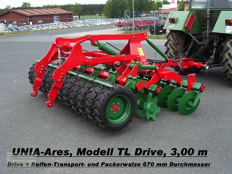 Kurzscheibenegge Türe ait Unia Kurzscheibeneggen, ARES NEU, 2,50 - 12,00 m, verschiedene Walzen, Neumaschine içinde Itterbeck (resim 4)