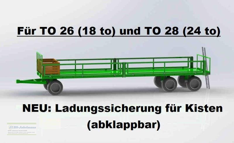 Ballentransportwagen типа PRONAR ab Lager: Ballenwagen, NEU, auch mit Bordwandgitter, 2 + 3 Achsen + Tandem, 10 - 24 to. GG,, Neumaschine в Itterbeck (Фотография 21)