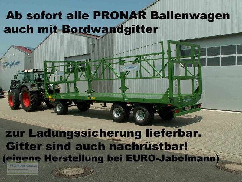 Ballentransportwagen a típus PRONAR ab Lager: Ballenwagen, NEU, auch mit Bordwandgitter, 2 + 3 Achsen + Tandem, 10 - 24 to. GG,, Neumaschine ekkor: Itterbeck (Kép 2)