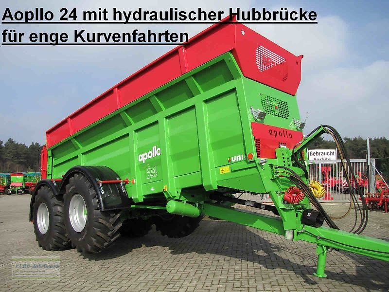 Dungstreuer of the type Unia Stalldungstreuer, Miststreuer, Apollo, Einachser, 9-13 t., Neumaschine in Itterbeck (Picture 2)