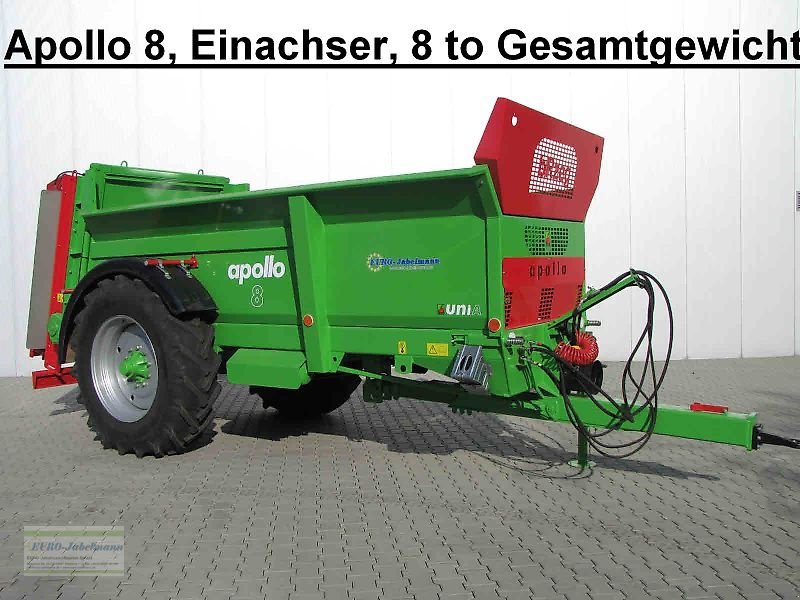 Dungstreuer of the type Unia Stalldungstreuer, Miststreuer, Apollo, Einachser, 9-13 t., Neumaschine in Itterbeck (Picture 9)