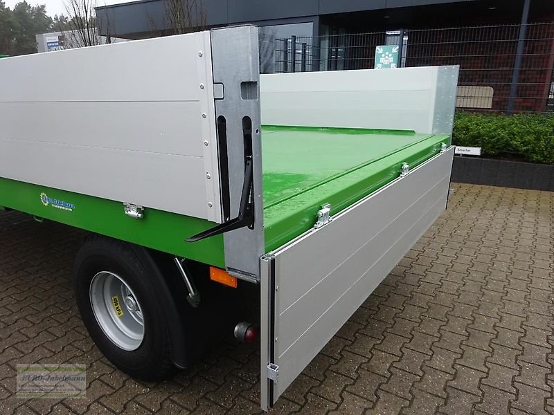 Tieflader tip PRONAR 2-achs Plattformwagen mit Alu-Bordwände TO 22, 10 to, NEU, Neumaschine in Itterbeck (Poză 8)