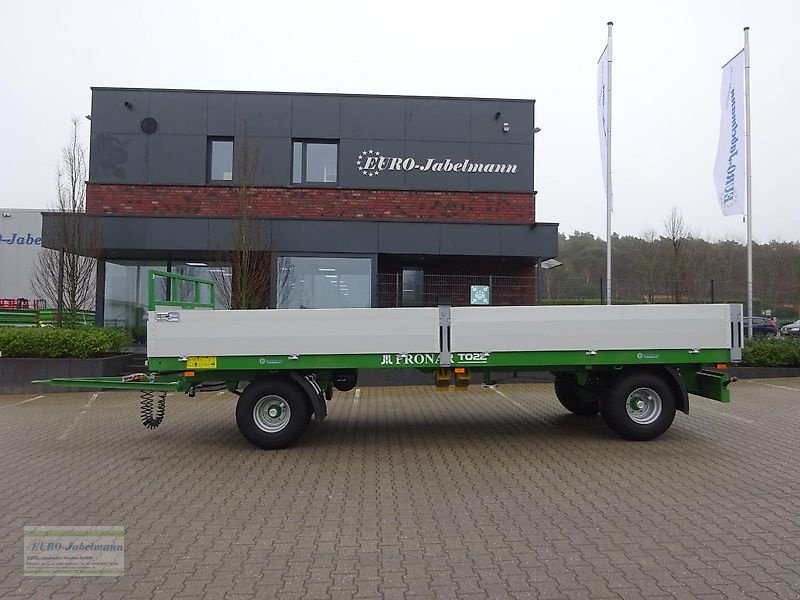 Tieflader tip PRONAR 2-achs Plattformwagen mit Alu-Bordwände TO 22, 10 to, NEU, Neumaschine in Itterbeck (Poză 5)