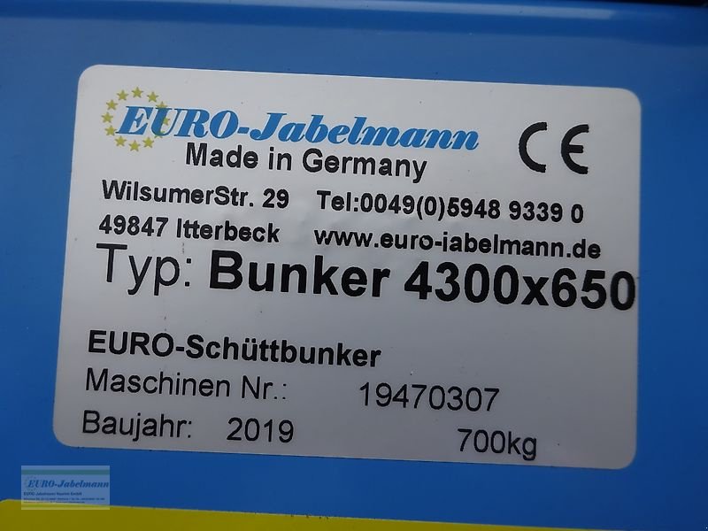 Lagertechnik of the type EURO-Jabelmann Förderband Bunkerband Sonderanfertigung, NEU, Neumaschine in Itterbeck (Picture 15)
