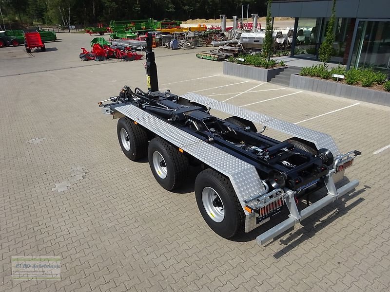 Abrollcontainer του τύπου PRONAR Hakenlift / Abrollkipper /  Containeranhänger / Containerfahrzeug / Abrollsystem / Abrollfahrzeug / Hakengerät Modell T 386, 33 to. Tridem, Neumaschine σε Itterbeck (Φωτογραφία 1)