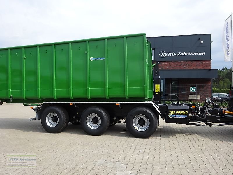 Abrollcontainer του τύπου PRONAR Hakenlift / Abrollkipper /  Containeranhänger / Containerfahrzeug / Abrollsystem / Abrollfahrzeug / Hakengerät Modell T 386, 33 to. Tridem, Neumaschine σε Itterbeck (Φωτογραφία 21)