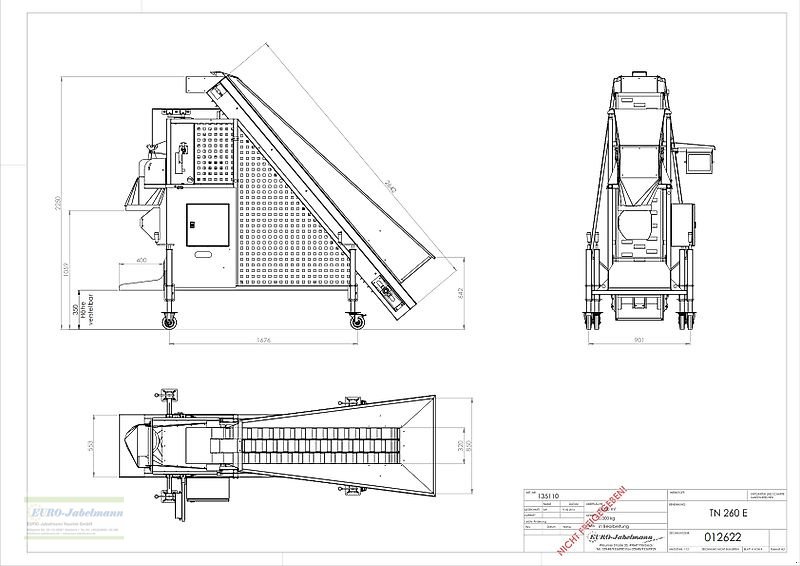 Lagertechnik of the type EURO-Jabelmann Absackwaage Jafix TN 260 E, ProTouch, NEU, Neumaschine in Itterbeck (Picture 27)