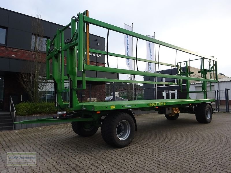 Ballentransportwagen от тип PRONAR Ballenwagen, Strohwagen, TO 27, 18 to, hydr. Ladungssicherung, Bauj. 2021, Gebrauchtmaschine в Itterbeck (Снимка 5)