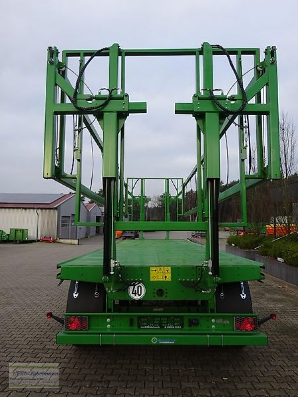 Ballentransportwagen typu PRONAR gebr. Ballenwagen, Strohwagen, 18 to, hydr. Ladungssicherung, Bauj. 2021, Gebrauchtmaschine v Itterbeck (Obrázek 9)