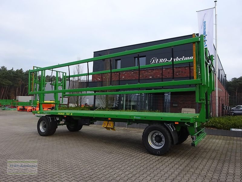 Ballentransportwagen typu PRONAR gebr. Ballenwagen, Strohwagen, 18 to, hydr. Ladungssicherung, Bauj. 2021, Gebrauchtmaschine v Itterbeck (Obrázek 7)