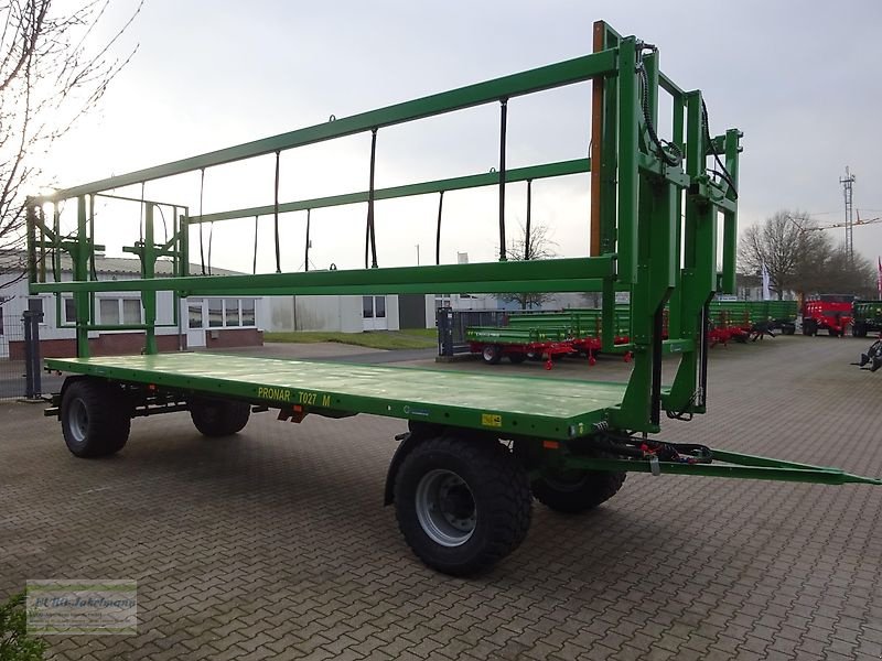 Ballentransportwagen typu PRONAR gebr. Ballenwagen, Strohwagen, 18 to, hydr. Ladungssicherung, Bauj. 2021, Gebrauchtmaschine v Itterbeck (Obrázek 3)