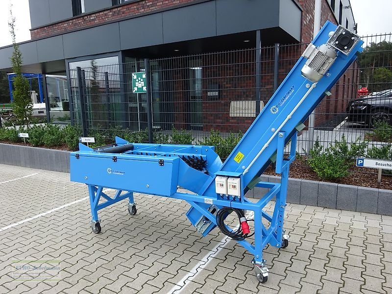 Lagertechnik of the type EURO-Jabelmann Sternwalzenterder Bürstenmaschine V 5510 mit Steigband, NEU, Neumaschine in Itterbeck (Picture 4)