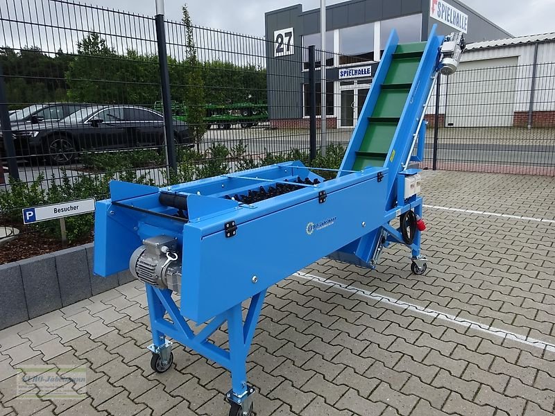 Lagertechnik of the type EURO-Jabelmann Sternwalzenterder Bürstenmaschine V 5510 mit Steigband, NEU, Neumaschine in Itterbeck (Picture 7)