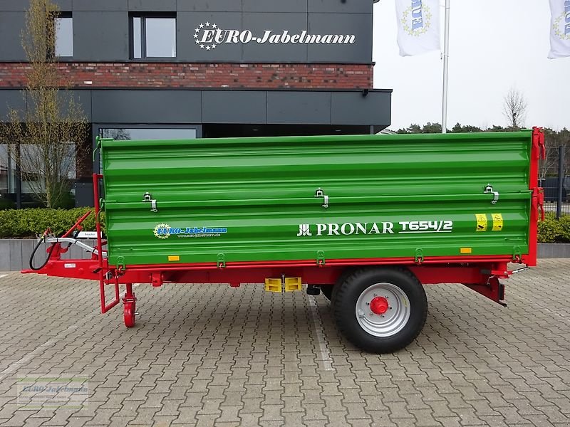 Kipper типа PRONAR T 654/2, (6 to. z.GG.), Ein-Achs-Dreiseitenkipper, Einachskipper, Kipperanhänger, Einachser Kipper, Landwirtschaftlicher Kipper, Neumaschine в Itterbeck (Фотография 5)