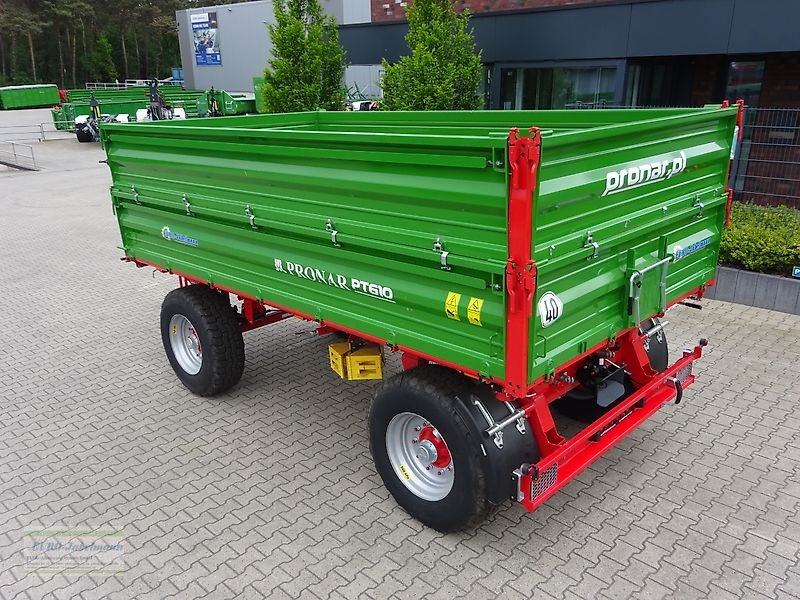 Kipper of the type PRONAR Anhänger Zweiachsdreiseitenkipper PT 610, 14,2 t, NEU, Neumaschine in Itterbeck (Picture 17)